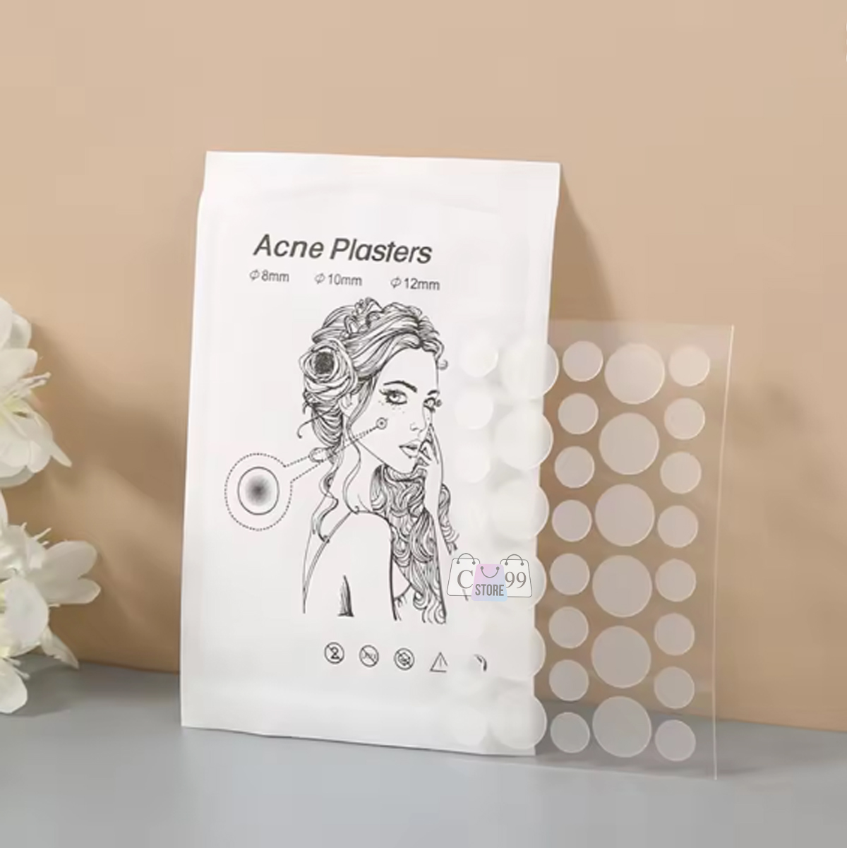 Miniatura 3 de Parche Para Acné y Espinillas Sticker